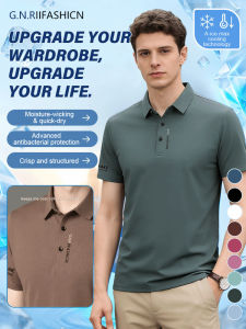 Mens Polo Shirt Summer T-shirt/High Quality Comfortable Fashionable/Daily Wear Casual/Adult Business Casual