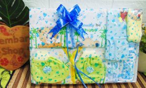 [BELI 2 GRATIS 1 POPOK TALI] kembarshop [MURAH BANGET!] Hampers Kado Lahiran Bayi Newborn 2in1 Parcel Murmer FREE UCAPAN