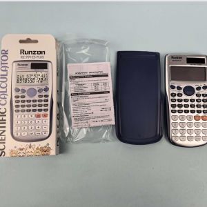 12-digit Desktop Electronic Calculator Solar and Battery Dual Power Large LCD Display 991es Kalkulator Meja Elektronik 12 Digit Kuasa Suria Skrin Besar Pejabat Perniagaan Premium Quality