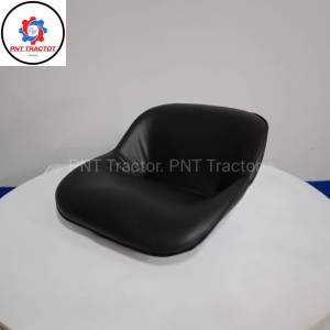 เก้าอี้ รถไถอิเซกิ สีน้ำเงิน นวมหนา ขาประกอบกว้าง 18ซม.