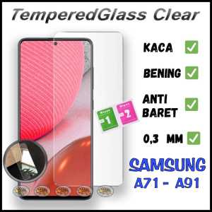 TEMPERED GLASS KACA SAMSUNG A24 A34 A54  A70 A70S A71 A72 A73 A74 A80 A81 A90 A91 TEMPEREDGLASS pelindung layar