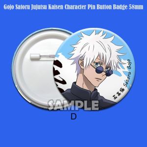 Lencana Butang Pin Satoru Gojo Pin Button Badge 58mm