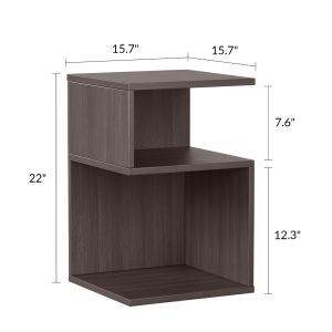 Side table with drawers Small narrow bedroom side table with drawer Bedroom table Nightstand