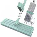 360° Washing Flat Mop Cleaner Hands Free Lazy Mop Household Clean microfiber squeeze mop  floor clean automatic dehydration. 