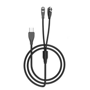 Flexible Magnetic Charging Cable Replacement for Wireless Headsets Charging Cable with Magnetic Connectors Power Wire