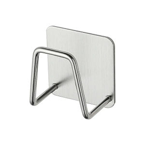 TaffHOME Tempat Spons Wastafel Gantungan Organizer Rak Dapur Stainless Steel ECKS2 - 7RHZGQBK