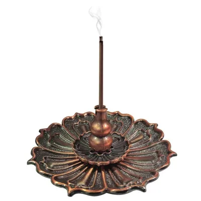 48PCS 檀香 沉香 崖柏 艾草 4小时 天然盘香 盘香炉 Incense Sandalwood Agarwood Wormwood Scented Incense Burners