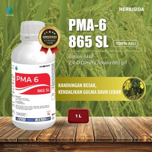 Mahakam Herbisida PMA-6 865 SL 1 Liter - Pembasmi Gulma berdaun Lebar Pada Tanaman Padi