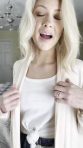 Bluetime  Womens Casual Lightweight Cardigan Wool Sweater Long Sleeve Cardigan with Pockets