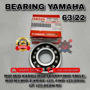 BEARING YAMAHA 63/22 BUAT MOTOR MIO | MIO KARBU | MIO SPORTY | MIO SMILE | ASLI ORIGINAL YAMAHA YGP