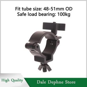 [Dale Dephne] ที่ยึดอลูมิเนียมแบบยึดเสาค้ำสำหรับยึดไฟเวที O กรงเล็บ48-51มม. ตะขอยึดท่อสปอตไลท์เคลื่อนที่สำหรับ DJ