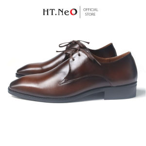 Giày Da Nam Oxford HT.NEO Da Bò Nhập Khẩu Cao Cấp Kiểu Dáng Classic Sang Trọng Lịch Sự GT12