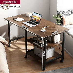 Folding dining table small household unit movable dining table easy to store rectangular table