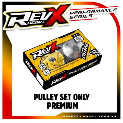 Revx Racing PREMIUM PULLEY SET FOR BEAT FI/M3/MIO125/CLICK/NMAX/AEROX.