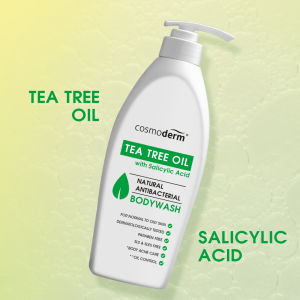 Cosmoderm Tea Tree Oil with Salicylic Acid Bodywash 500ml