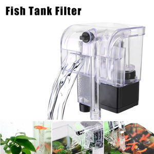 Waterfall Hang On External Oxygen Pump Water Filter Pure Water Quality for Aquarium Fish Tank Round Fish Tank Small Fish Tank