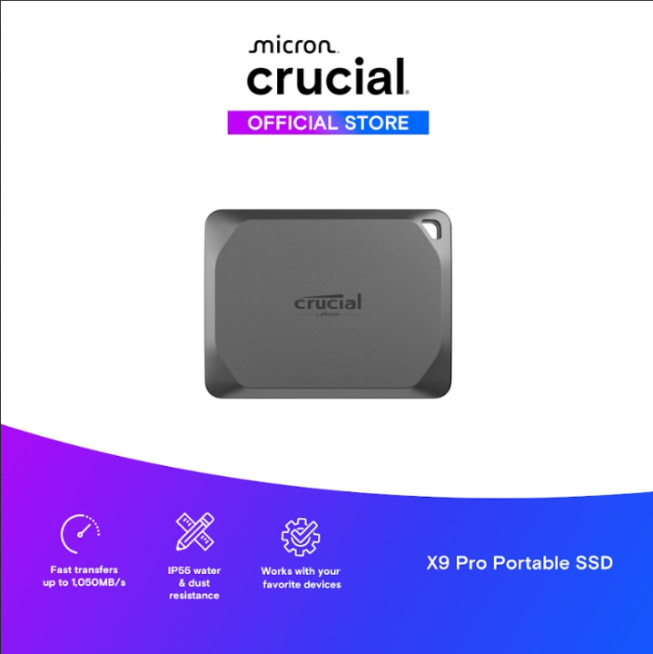 Crucial X9 Pro Portable SSD Lazada Lazada PH