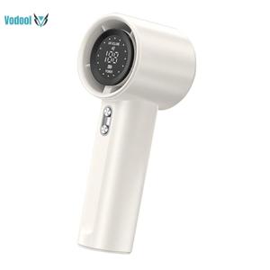 Handheld Turbo Fan 100 Speeds Portable Turbo Fan LED Display Electric Cooling Fan Mini Personal Fan for Outdoor Travel [Vodool Official Center]