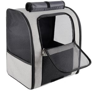 Large Pet Backpack Cat Bag Dog Carrier Bag Cat Bag Carrier  Portable Pet Outdoor Travel Backpack