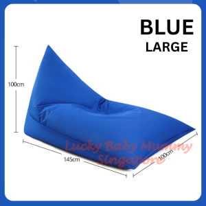 Outdoor Pyramid Bean Bag/Waterproof Lazy Sofa for Indoor/Outdoor Triangle Beanbag【RainbowCulture】