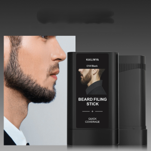Beard Color Repair Stick 2in1 Dense hair coloring cream slimming stick Uniform coloring Longlasting color Nonstick beard waterproof and sweatproof Beard Color Stick daily life Natural coloring