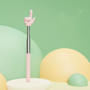 Extendable Finger Stick Retractable Telescopic Pointer Stick Mini Handheld Whiteboard Presentation Pointer