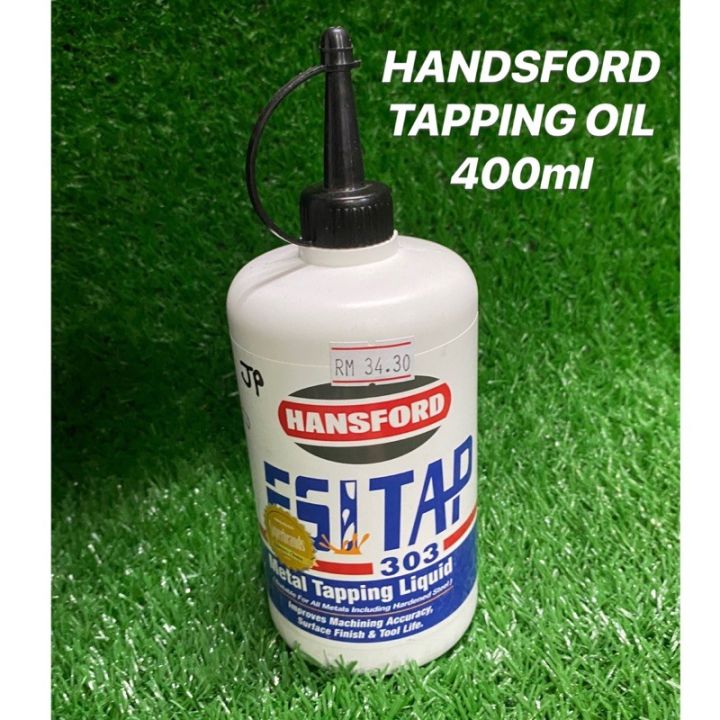 TAPPING OIL 400ML HANSFORD METAL TAPPING LIQUID LUBRICANT ESITAP 303 CUTTING MACHINING AUSTRALIA
