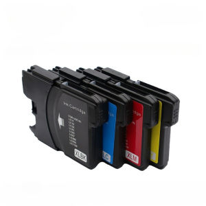 Compatible LC990BK LC990C LC990M LC990Y (LC990/LC980) Ink Cartridges Replacement for Brother DCP-145C DCP-165C MFC-250C MFC-290C MFC-490CW MFC-6490CW Printers Black 25ML/Color 15ML 2-Year Shelf Life