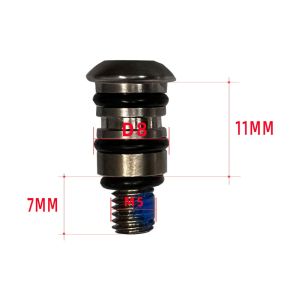 YESMILE Hợp nhôm thép không gỉ 7075 Ống dẫn dầu phanh thủy lực xe đạp 2 Kiểu Dáng Tính năng phù hợp: Thân máy xoay được 5 dây Kết nối ống phanh dầu Phụ Kiện Đi Xe Đạp Ngoài Trời Phụ tùng và phụ kiện xe đạp