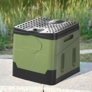 Car Toilet Bucket Portable Multifunction Bedpan Strong Bearing Capacity Reusable Trash Can for Tour Emergency Self-driving Travel