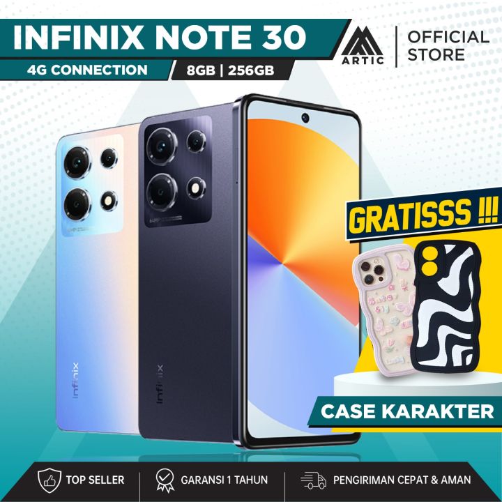 Infinix Note 30 8/256 GB RAM 8 ROM 256 8GB 256GB Smartphone Android HP ...
