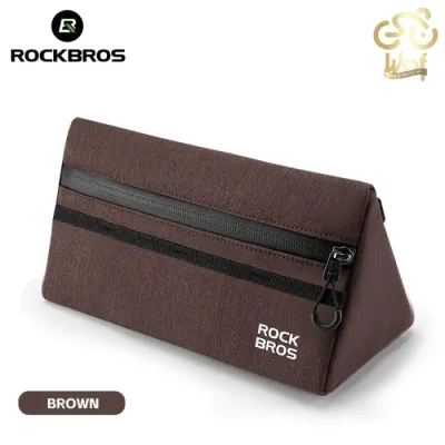 ROCKBROS W011 Tas Stang Sepeda Segitiga Handlebar Bicycle Bag 30110055