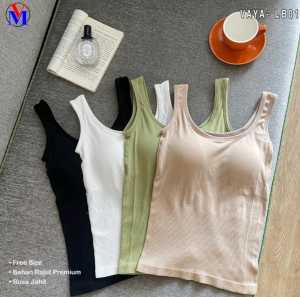 PROMO!! Vaya Basic Tanktop Bra With Cup (Premium) 11681 / Tang Top Busa VAYA