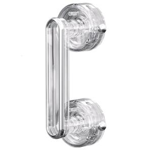 Strong Suction Glass Door Handle for Bathrooms Kitchens and Balconies Removable and Reusable