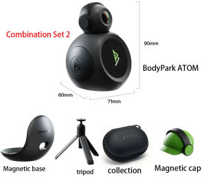 BodyPark ATOM Intelligent AI Fitness Device - AI Personal Trainer 1000+ fitness movements Real-time Motion Intelligence Fitness Tracker