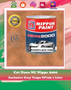 Cat Duco NC Nippe 2000 Exclusive Grey Vespa NP199 1 Liter