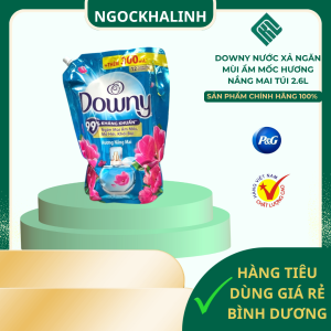 Downy nước xả ngăn mùi ẩm mốc Hương nắng mai túi 2.6L