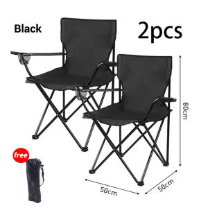 NEWLIFECARDIO Outdoor camping chair Oxford cloth waterproof load-bearing 150KG outdoor hiking foldable armchair fishing beach recliner 80-50-50CM