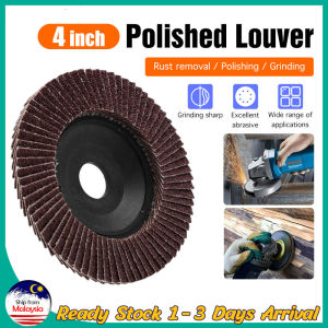 1PC 4" 100X16MM Abrasive Flap Disc Magic Wheel For Angle Grinder Metal Wood Polishing Finishing Grinding Rotary Tool Blade Stainless Steel Surface Cleaning Polishing Derusting