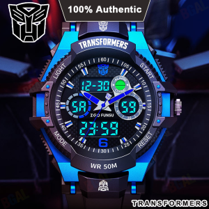 (พร้อมกล่อง/47มม./48.5มม.) Transformersนาฬิกาทรานส์ฟอร์เมอร์แท้ 100% สำหรับเด็กผู้ชาย กันน้ำ พร้อมไฟแบ็คไลท์ นาฬิกาดิจิตอลสำหรับเด็กผู้หญิง ป้องกันรอยขีดข่วน นาฬิกาเด็ก ของขวัญวันเกิด 839