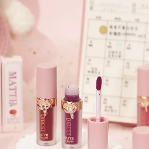 Matte Liquid Lipstick MakeupLong Lasting Wear Non Stick Cup Lipstick Waterproof Lip Gloss Valentine Day Gift for Womens