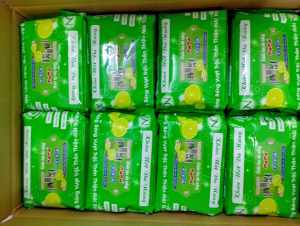 Combo 10 gói Khăn ướt đa năng lau chùi bếp sàn vật dụngvệ sinh nhà cửa siêu sạch. Không độc hại an toàn cho da.(50 tờ giấy dày khổ lớn 30x24cm nặng 850 gram/1 gói)