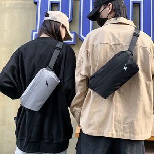 Beg Pinggang Lelaki Beg Silang Lelaki Two Ways Waist Bag Crossbody Bag Waterproof Men Sling Bag (Wp-061)