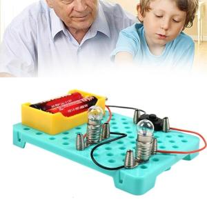 Series and Parallel Circuit Experiment Device Electronics Experiment Board For School Lab Classroom Physics Teaching Aid