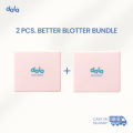 Dala Better Blotter Blotting Sheets 100pcs - Oil Blotter with Mirror. 
