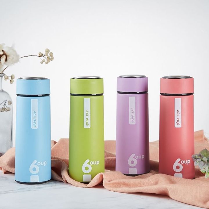 Trendy 6oup Colorful Glass Tumbler/Water bottle assorted 450ml | Lazada PH