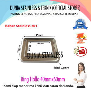 Ring Hollo 40mm x 60mm