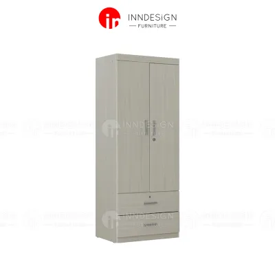[INNDESIGN.SG] Orine 2/3 Doors Plywood Wardrobe (Fully Assembled and Free Delivery)