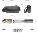 Tomtoc Explorer-T21 SlingBag with Minimalist EDC Design (S/M/L). 