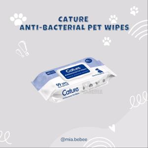 Cature Antibacterial Pet Wet Wipes